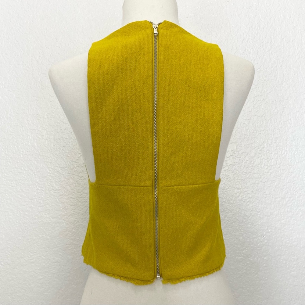 Zara Yellow Sleeveless Top - Picture 2 of 6